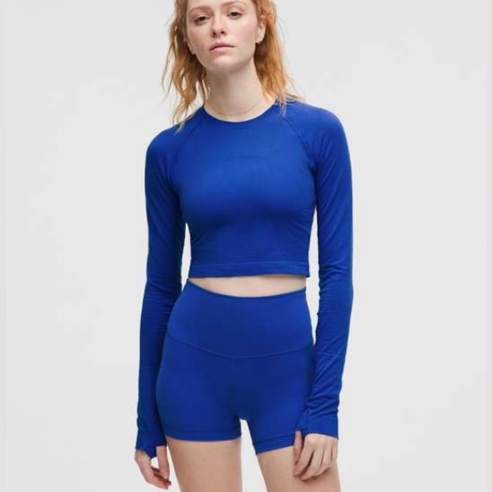 Lululemon Swiftly Tech Long Sleeve Crop